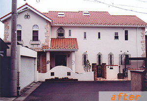 伊勢原市住宅外壁ハナコレ塗装工事