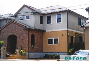 綾瀬市住宅外壁ハナコレ塗装工事