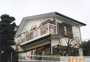 海老名市住宅外壁ハナコレ塗装工事