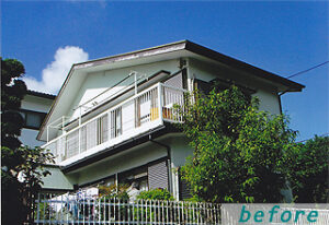 海老名市住宅外壁ハナコレ塗装工事