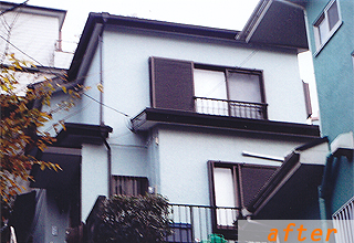 綾瀬市住宅外壁ハナコレ塗装工事