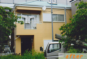 大和市住宅屋根ガイナ塗装工事